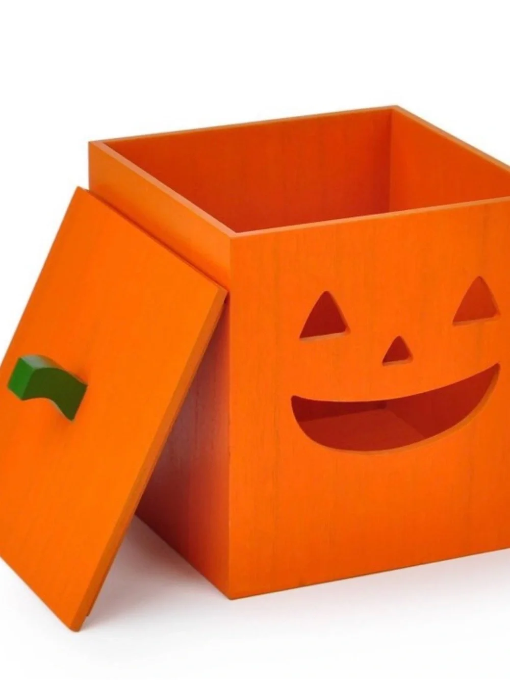 Target Bullseye Playground Wood Tissue Holder Box JackOLantern Pumpkin Halloween